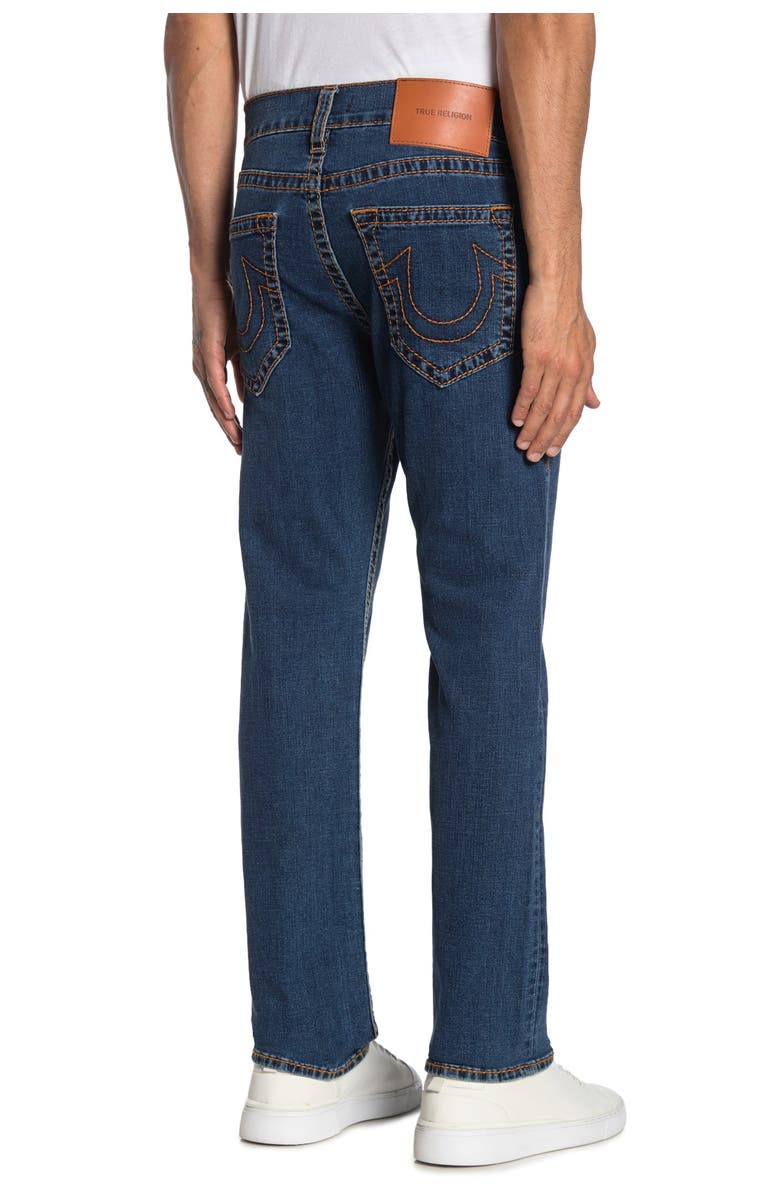 True Religion Brand Jeans Ricky Big T Straight Jeans, Alternate, color,