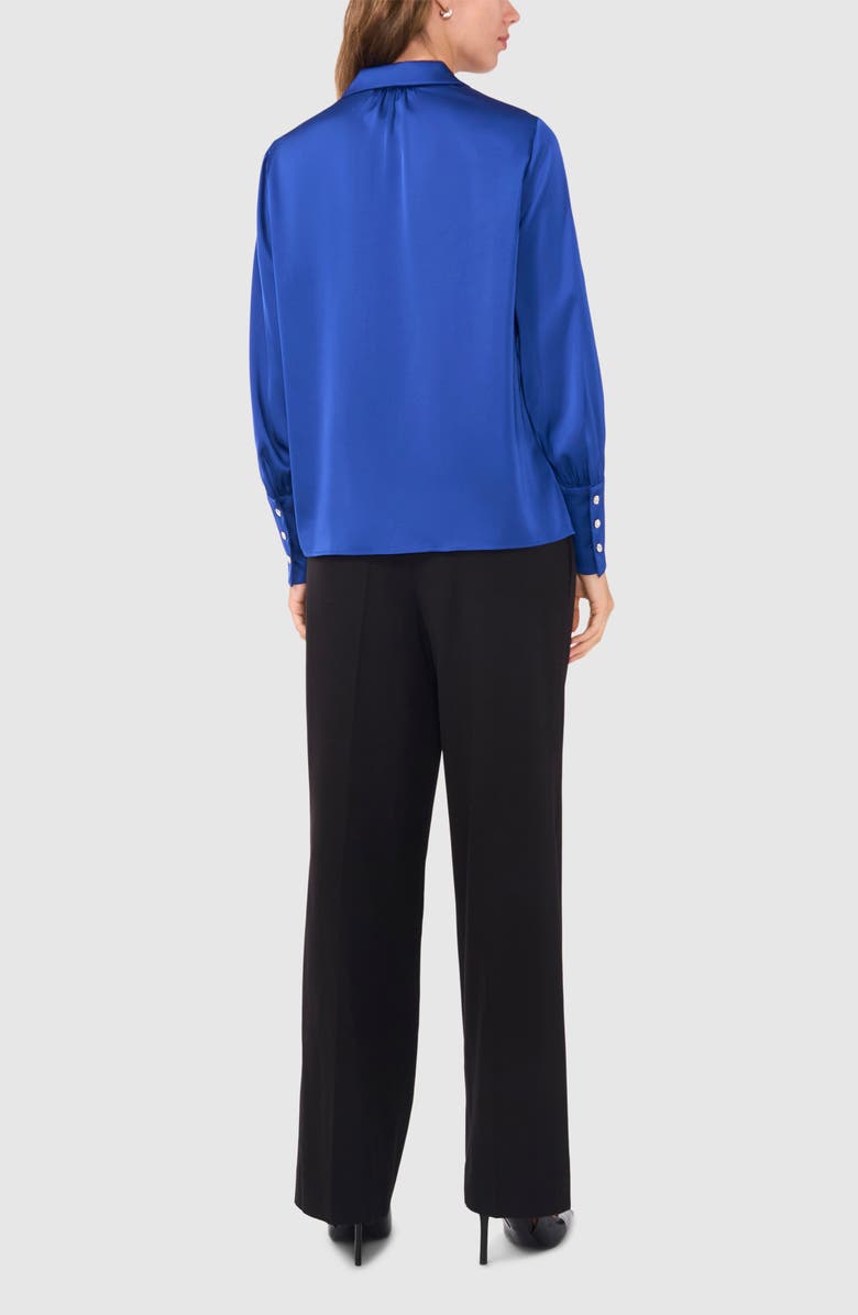 Halogen<sup>®</sup> Button-Up Shirt, Alternate, color, Twilight Blue