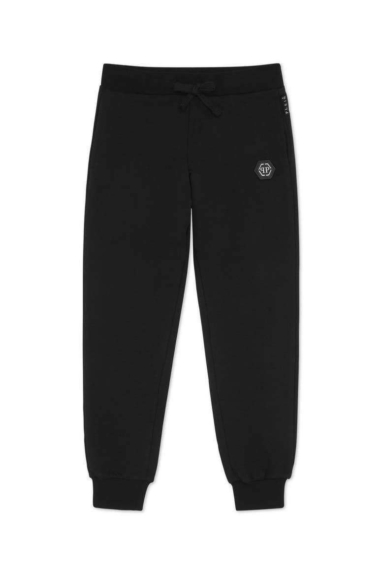 Jogging Trousers Hexagon Boy, Main, color, black