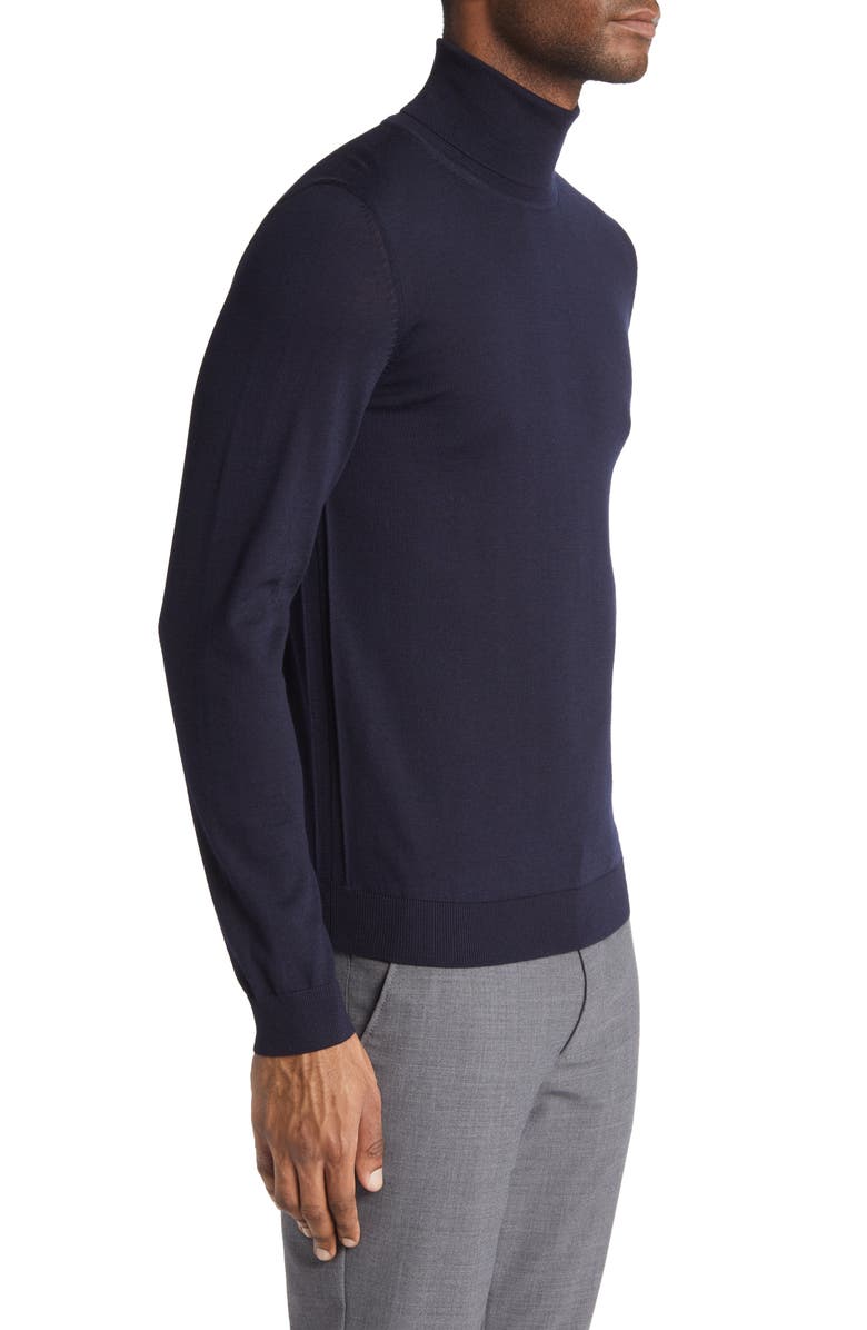 BOSS Musso Wool Turtleneck Sweater, Alternate, color, 