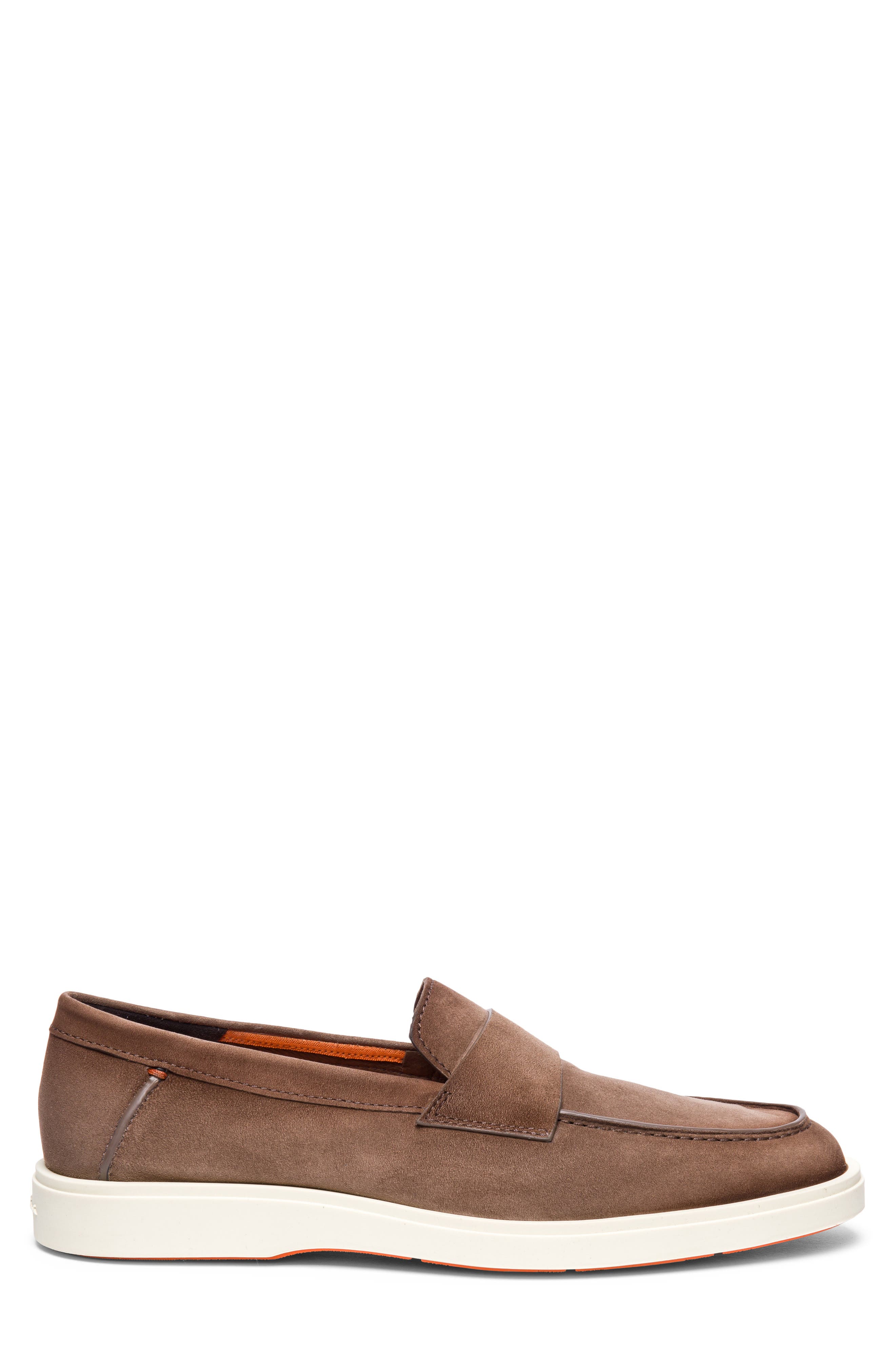 Santoni Revolve Loafer, Alternate, color, Brown