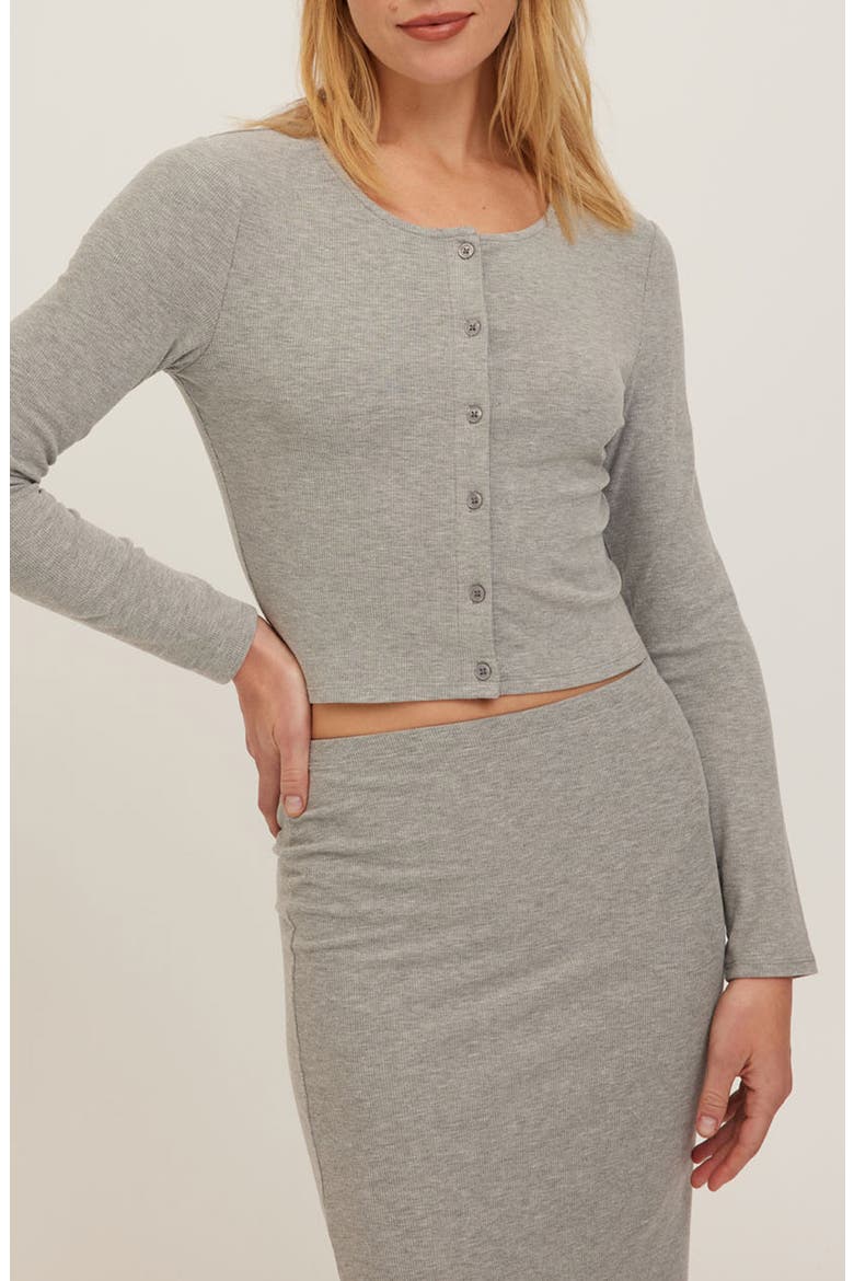 Del Rey Cardigan, Main, color, HTGREY