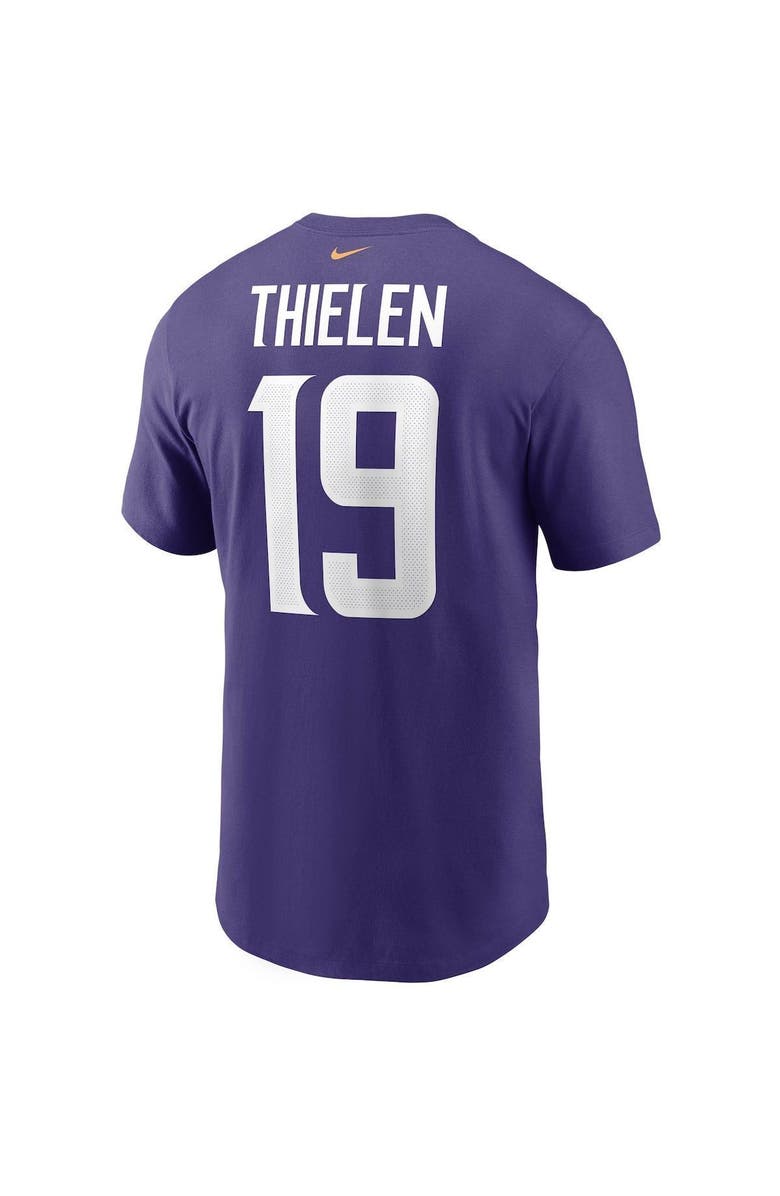 Nike Men's Nike Adam Thielen Purple Minnesota Vikings Name & Number T-Shirt, Alternate, color, 