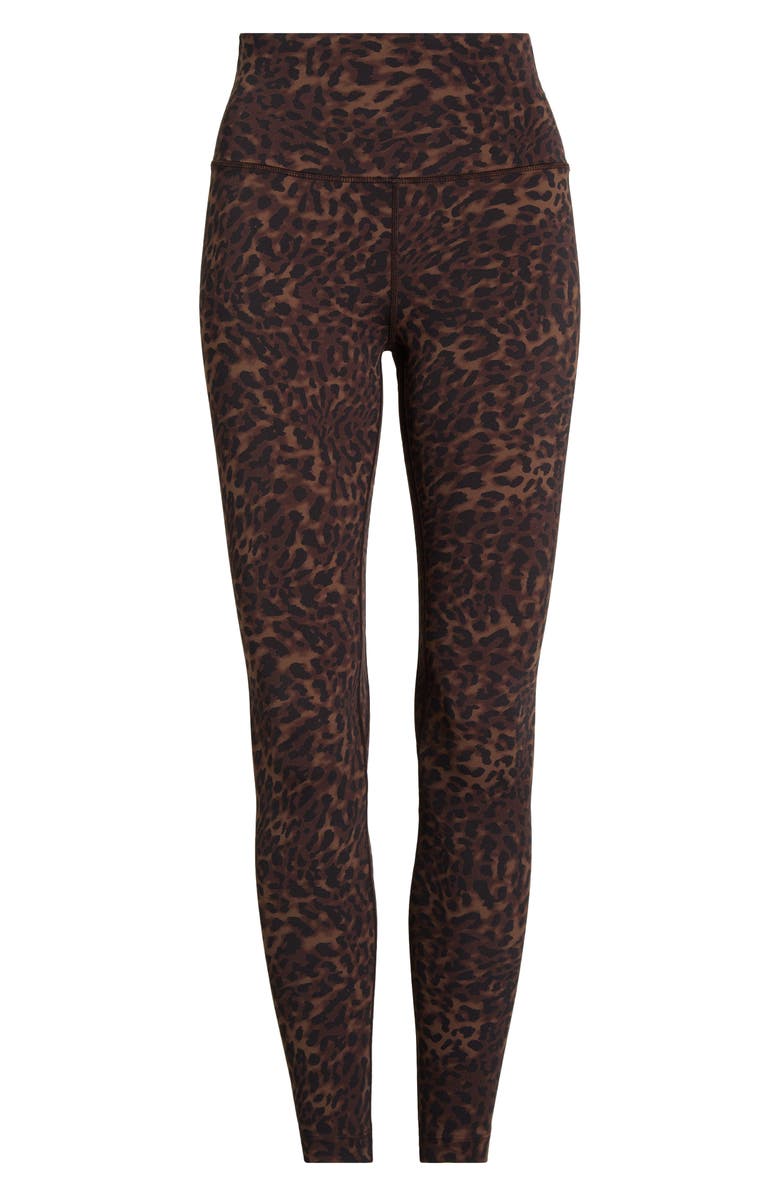 MPG Print Sculpt Leggings, Alternate, color, Caribou Leopard