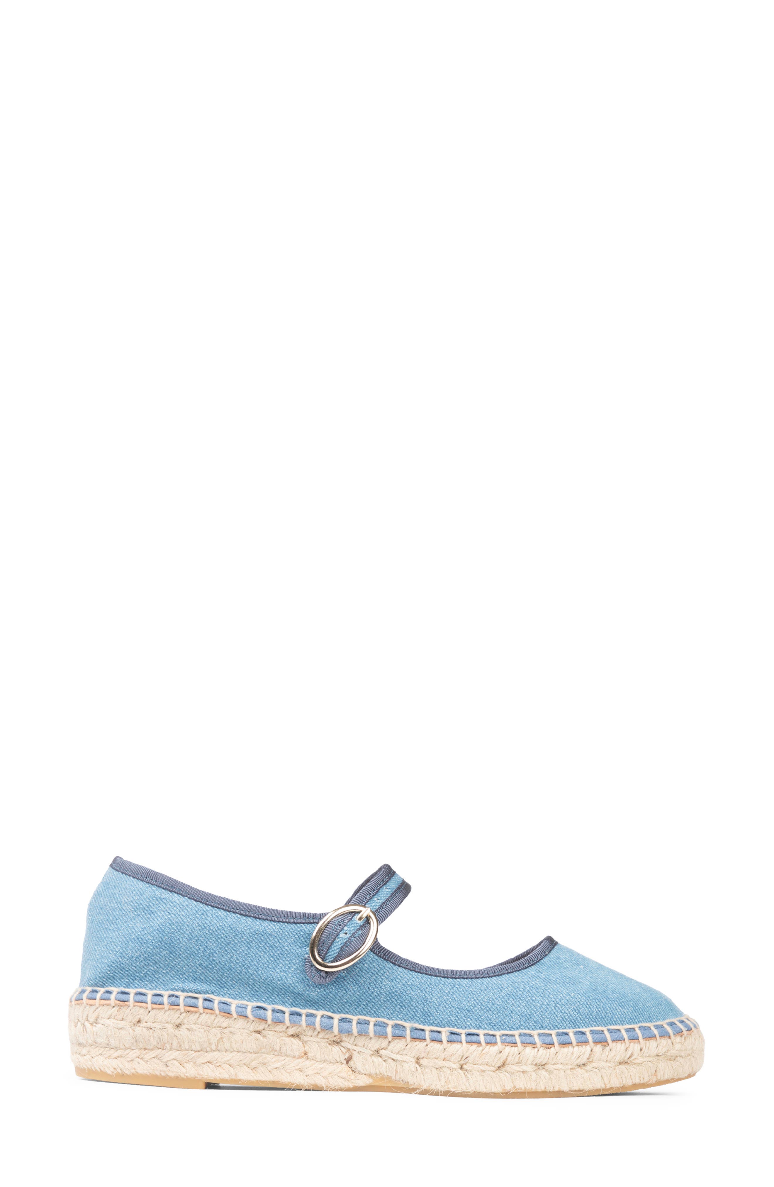 patricia green Colette Mary Jane Espadrille, Alternate, color, Denim