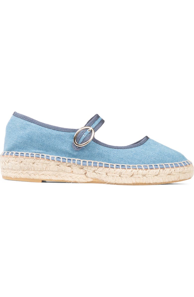 patricia green Colette Mary Jane Espadrille, Alternate, color, Denim