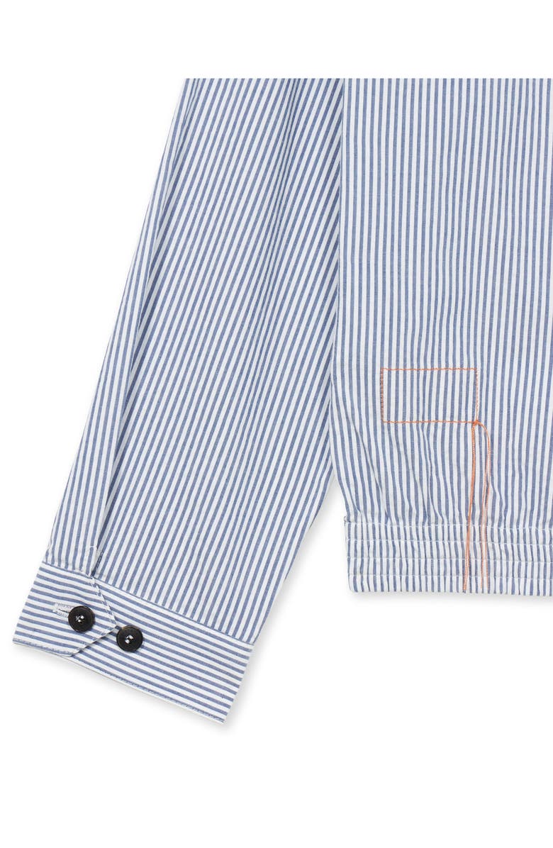 Fortela Cotton Zip Jacket, Alternate, color, Blue