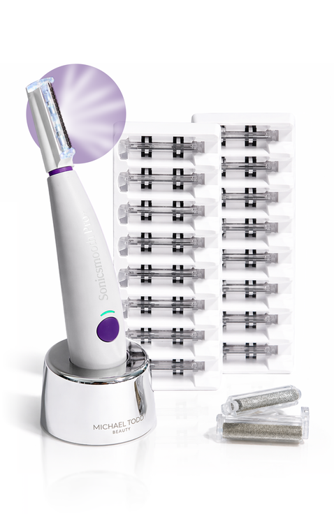 Sonicsmooth Pro+ 2 in 1 Facial Exfoliation & Peach Fuzz Hair Removal System