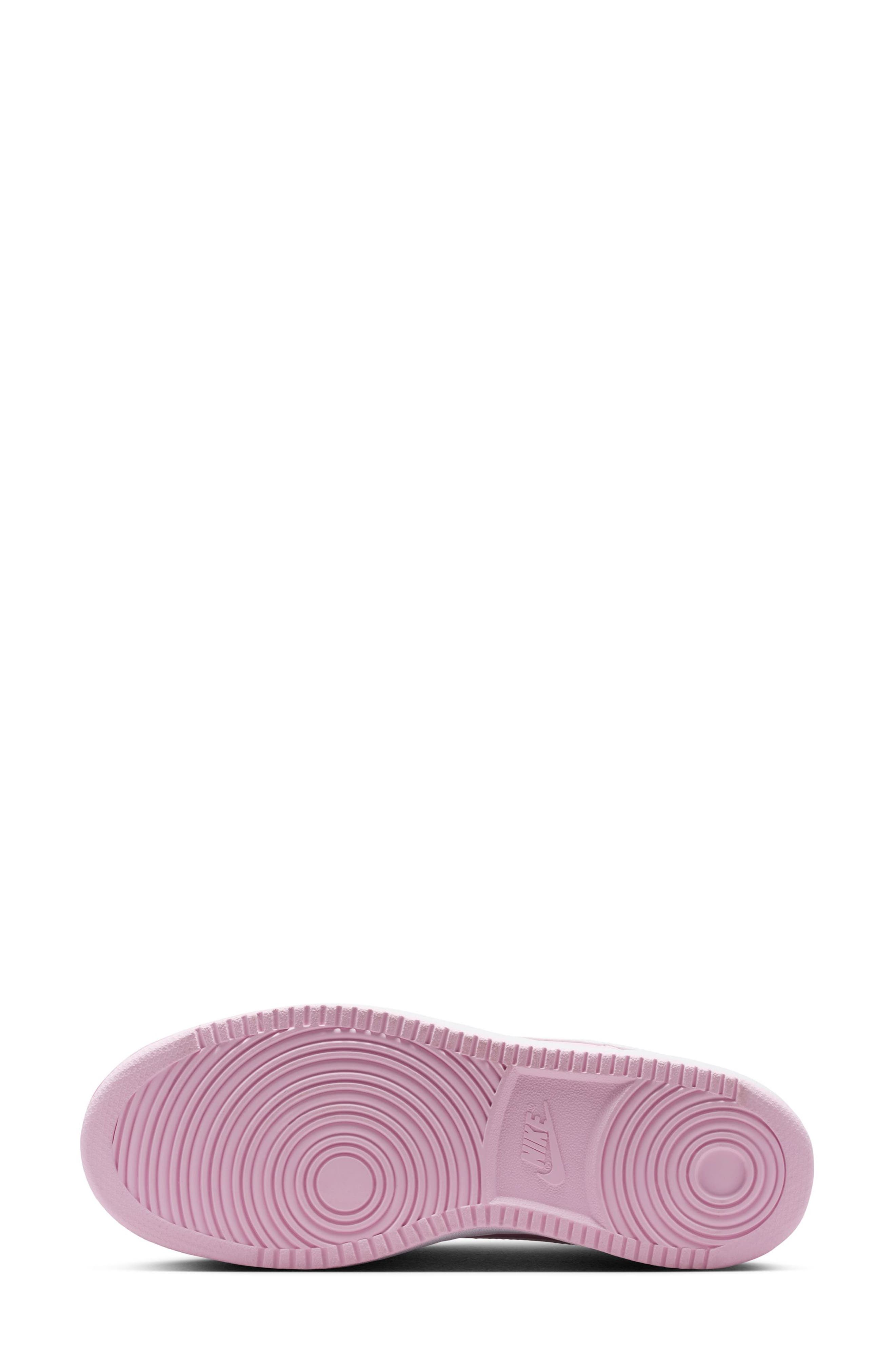 Nike Court Vision Low Sneaker, Alternate, color, Pink Foam/ White
