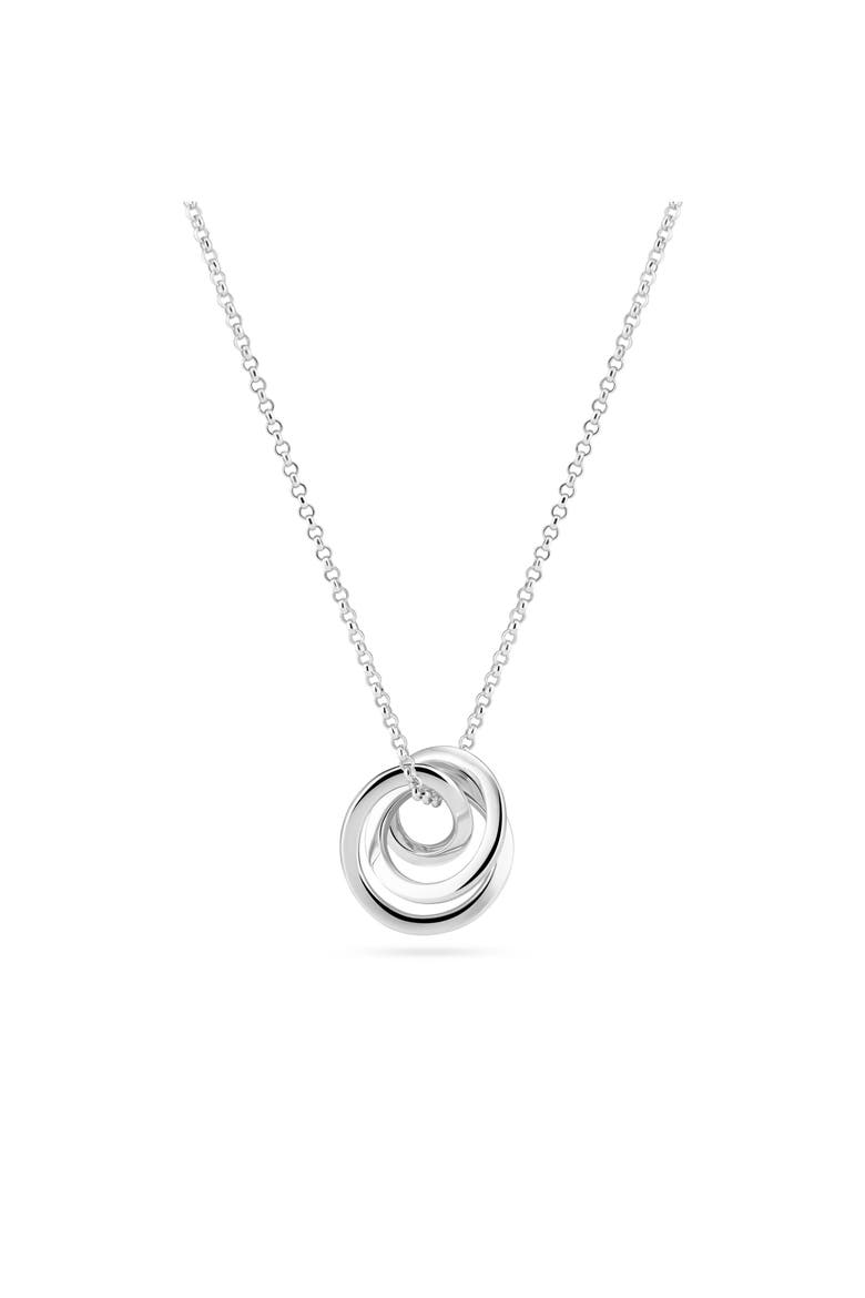 Necklace Spirale Pianura, Main, color, 925 Sterling Silver