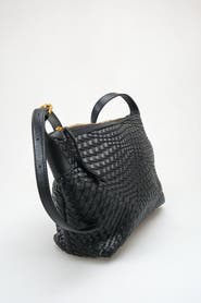 Prologue Shoes Kira Woven Shoulder Bag