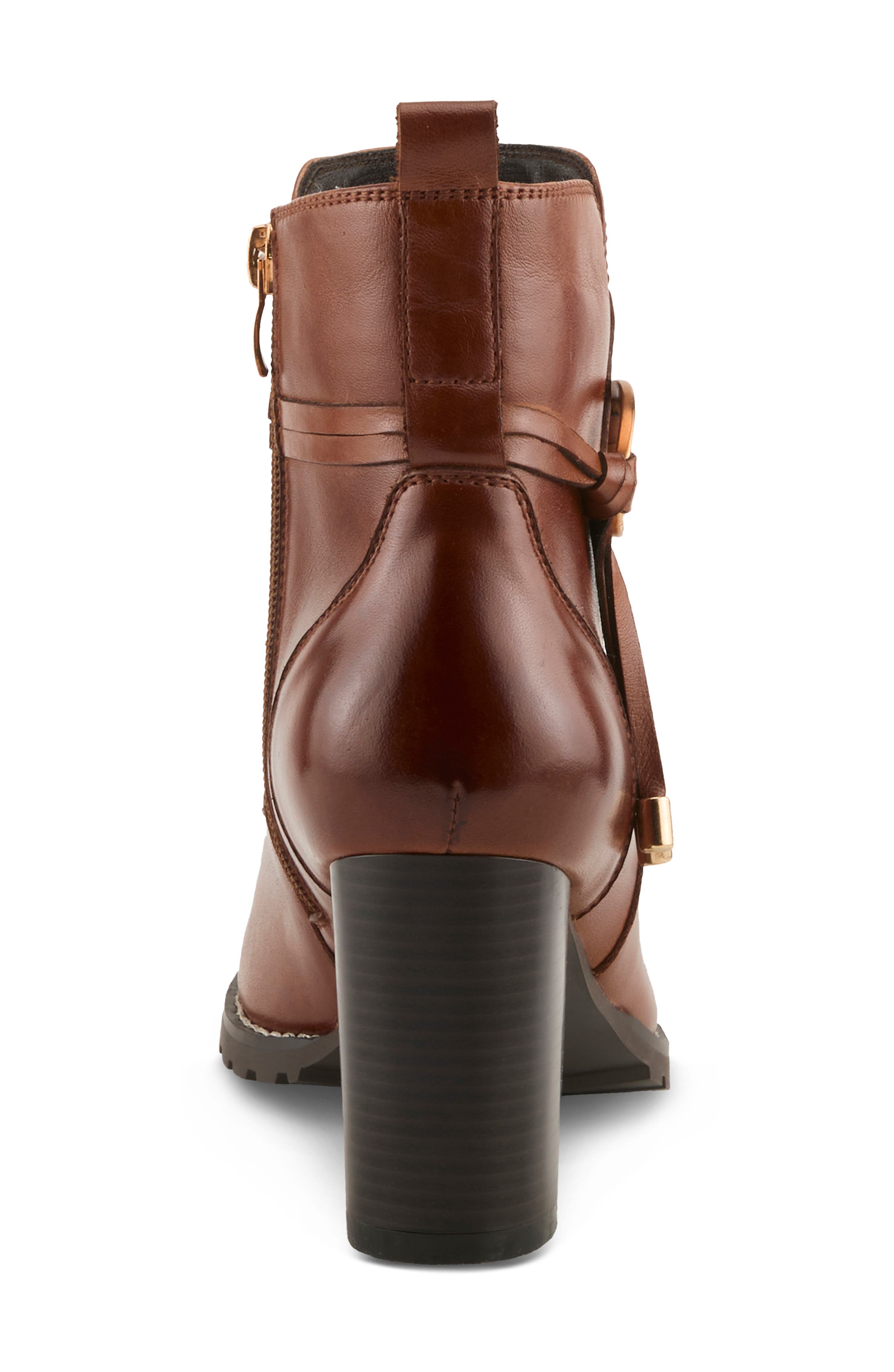 Spring Step Gyanna Bootie, Alternate, color, Cognac