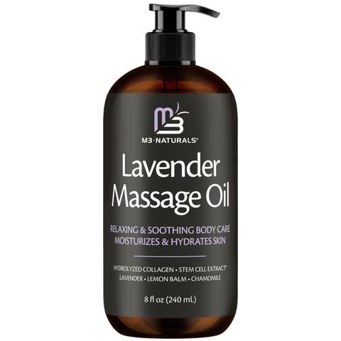 Relaxing Massage Oil, Lavender, 8fl oz