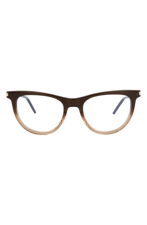Fashion 52mm Cat Eye Optical Glasses