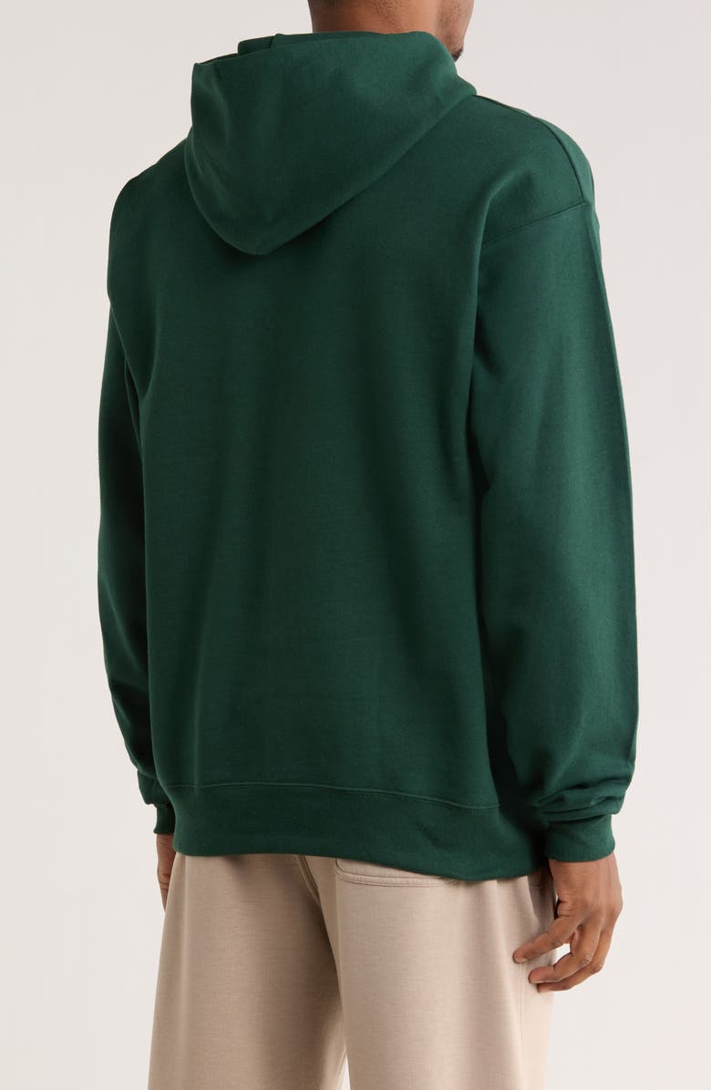 Hanes Ultimate Comfort Hoodie, Alternate, color, Deep Forest