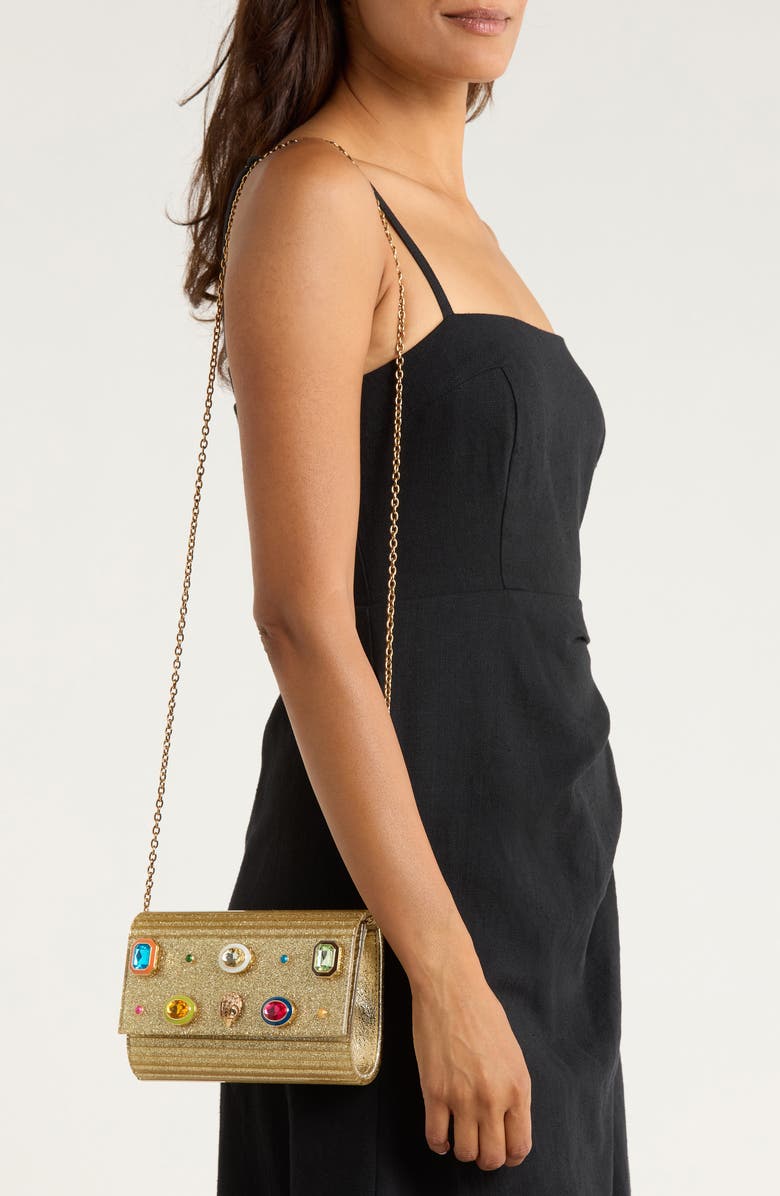 Kurt Geiger London Gems Party Envelope Clutch, Alternate, color,