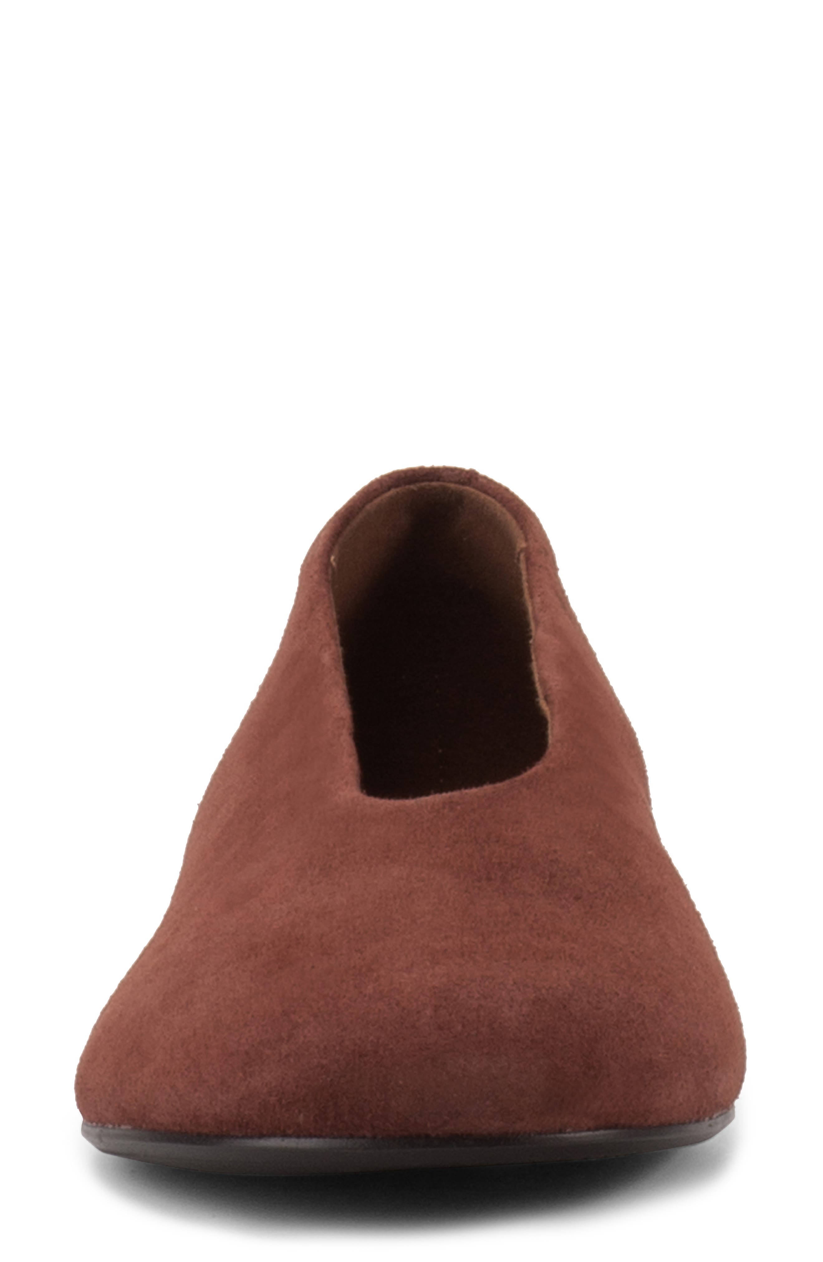 Vagabond Shoemakers Aleya Ballet Flat, Alternate, color, Rust