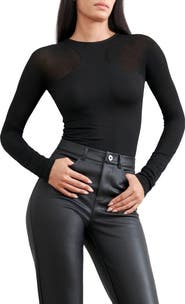 Marcella Yada Contrast Knit Top