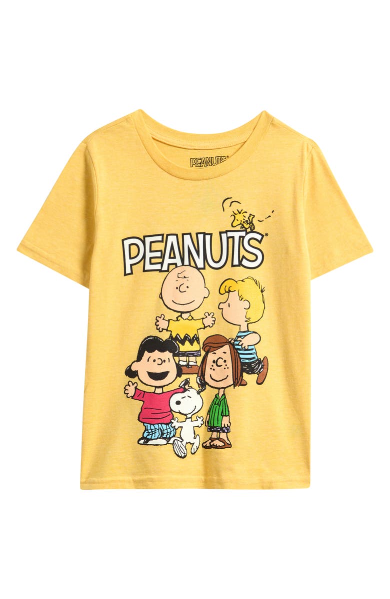 Jem Kids' Peanuts<sup>®</sup> Graphic T-Shirt, Main, color, Fair Yellow