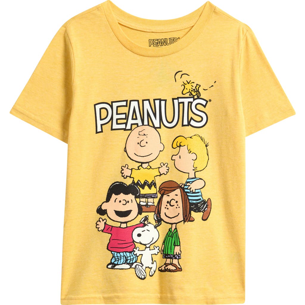 Jem Kids' Peanuts® Graphic T-shirt In Burgundy