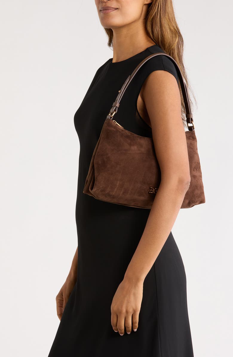 Sam Edelman Marilyn Soft Suede Shoulder Bag, Alternate, color,