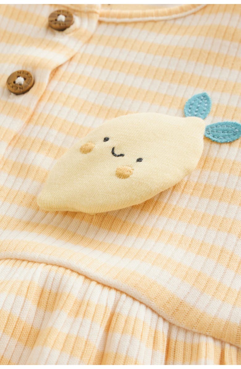 NEXT Pack of 3 Assorted Rompers, Alternate, color, Blue/ Yellow Multi