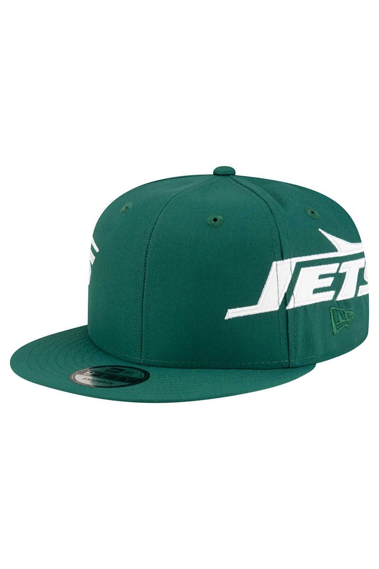 Men's New Era Green New York Jets  Helmet 9FIFTY Snapback Hat, Main, color, Green