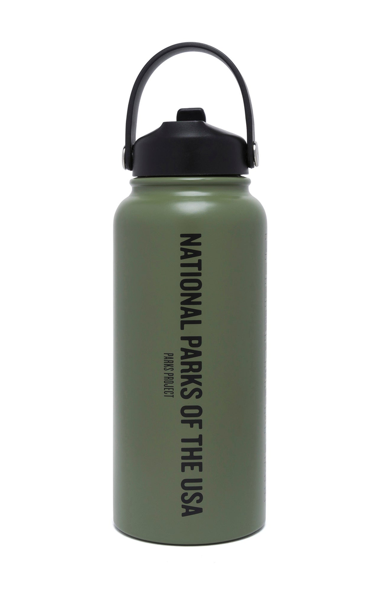 Parks Project National Parks of the USA Checklist Insulated Water Bottle, Alternate, color,
