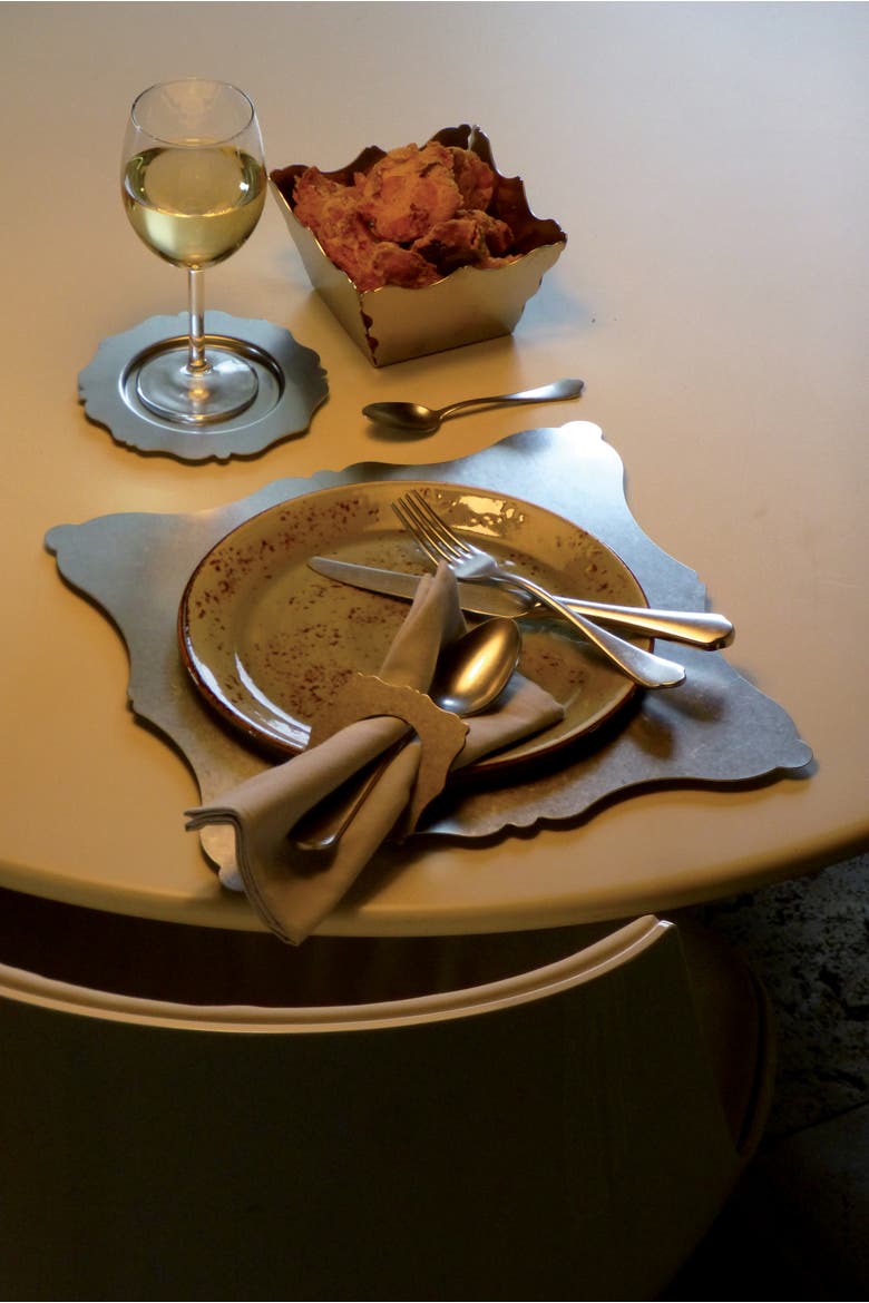 Dolce Vita Serving Set - 2 Pieces, Alternate, color, Pewter Silver