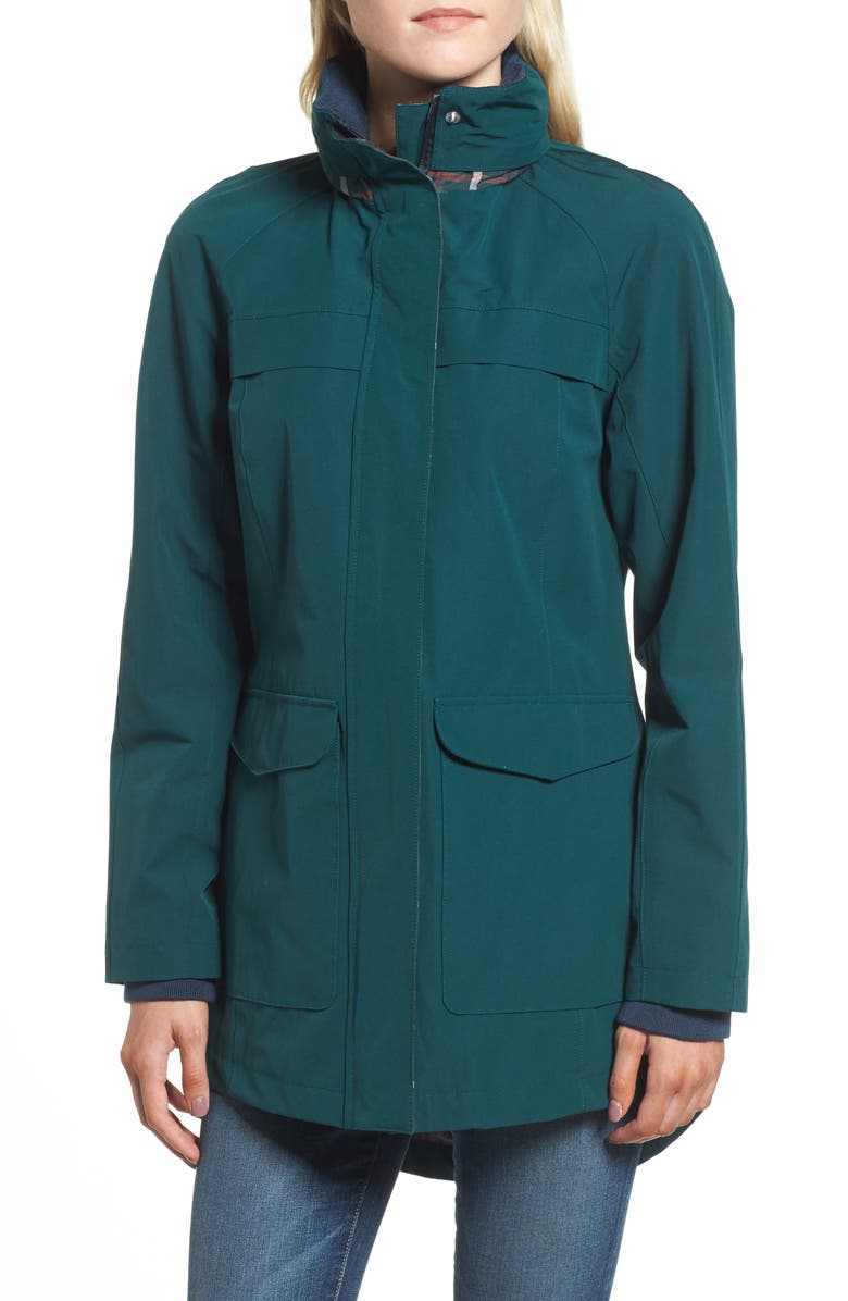 Pendleton Hooded Raincoat, Alternate, color,