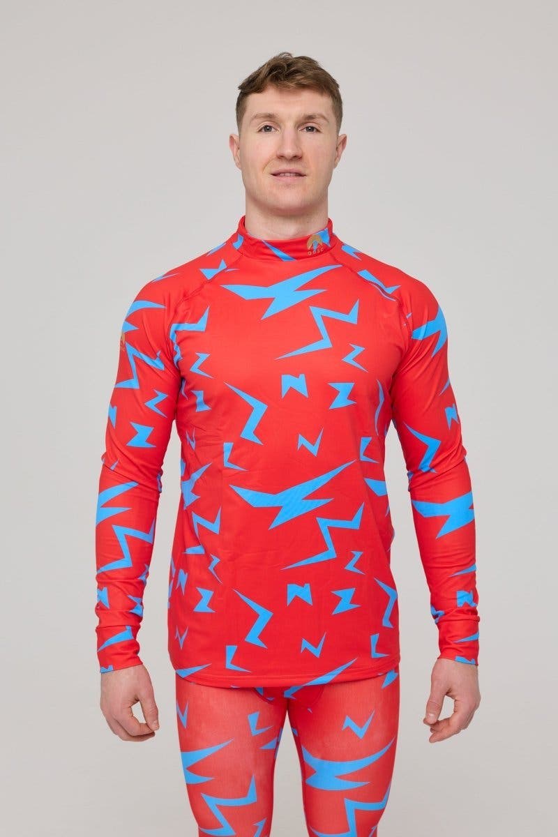 selected Red, Geometric