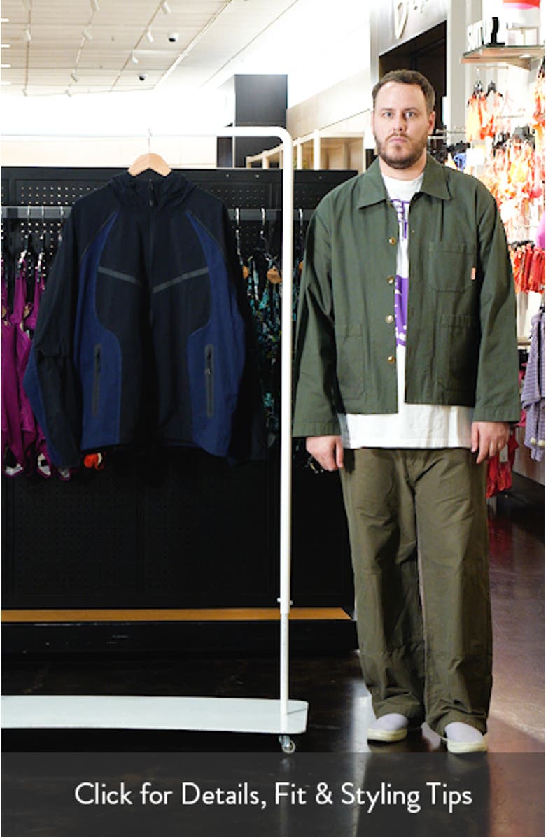 Tech Dri-FIT Woven Oversize Hooded Stretch Nylon Zip Jacket, sales video thumbnail