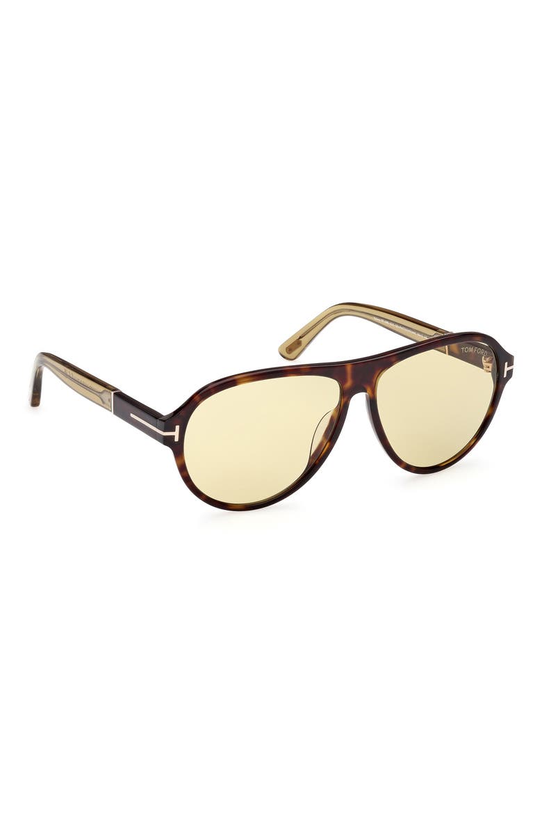 TOM FORD Quincy 59mm Pilot Sunglasses (Men) | Nordstrom display picture 1