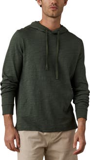 Faherty Sunwashed Organic Cotton Slub Hoodie