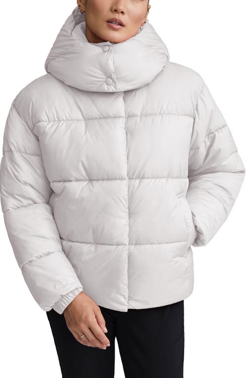 Nvlt Cire Wonder Puffer Jacket With Removable Hood In Animal Print