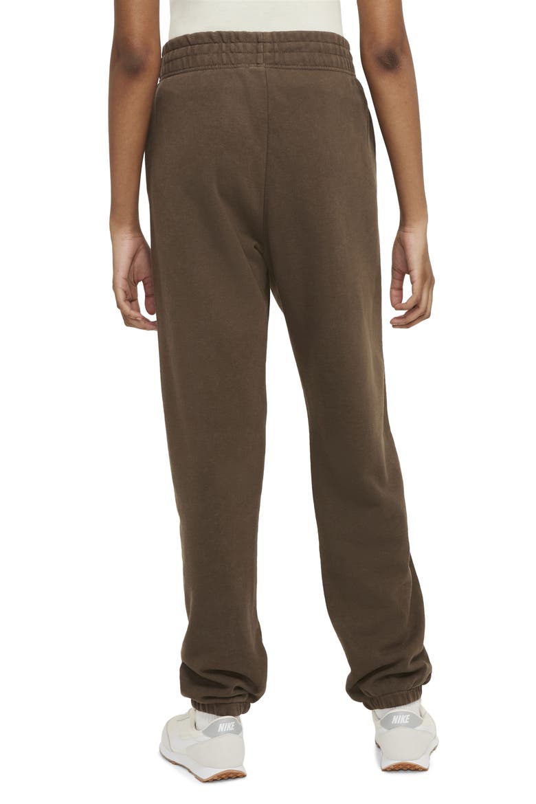 Sportswear Essential French Terry Pants, Alternate, color, IRONSTONE/ BLACK