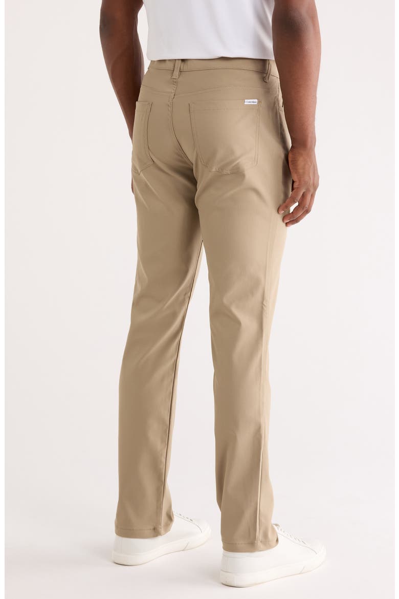 Hi-Stretch Tech 5-Pocket Slim Pants, Alternate, color, GREIGE