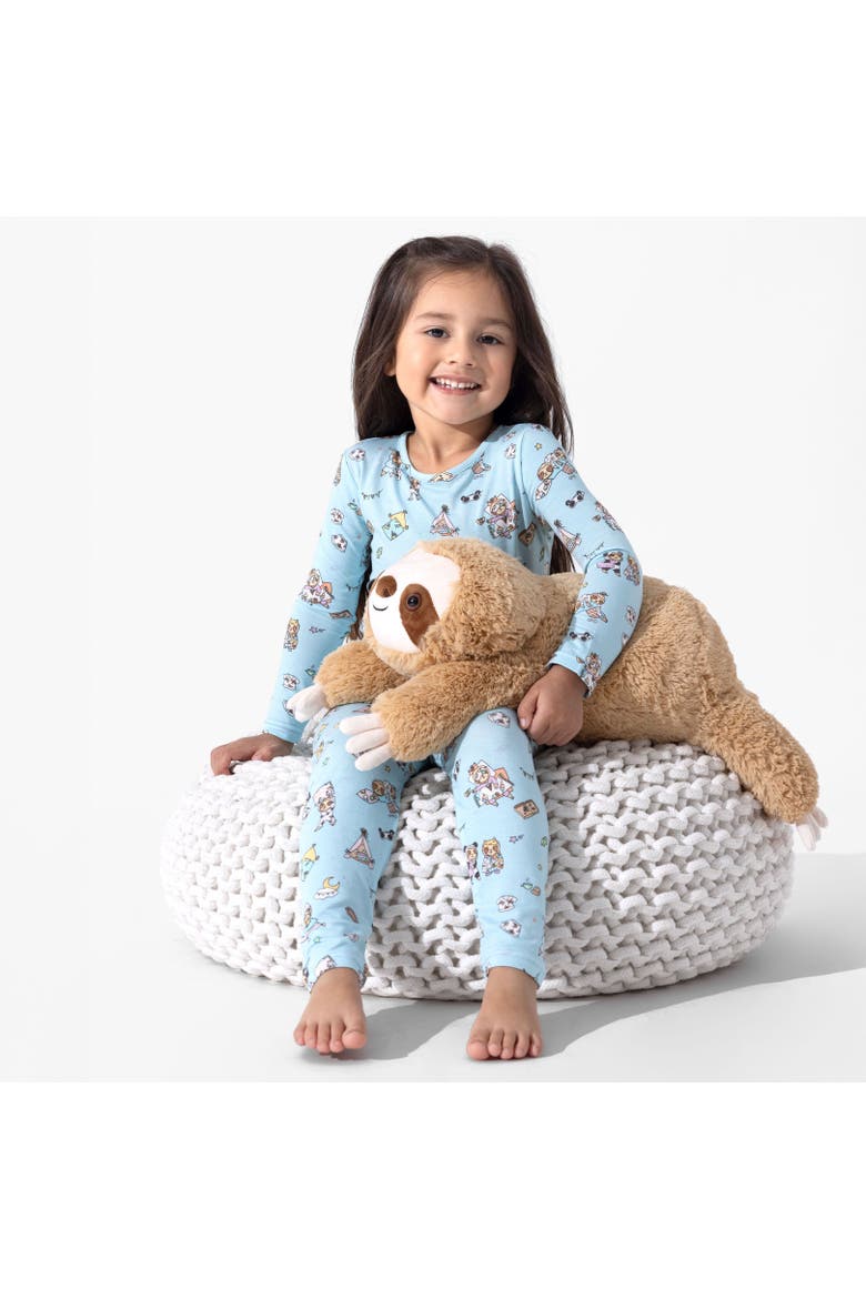 Kids' Sloth Pajama Party Set of 2 Piece Pajamas, Alternate, color, Sloth Pajama Party