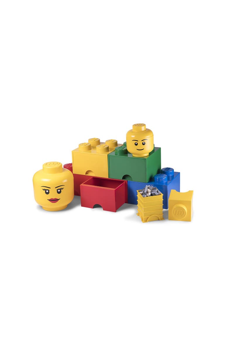 LEGO Storage Head Small Boy, Alternate, color, 