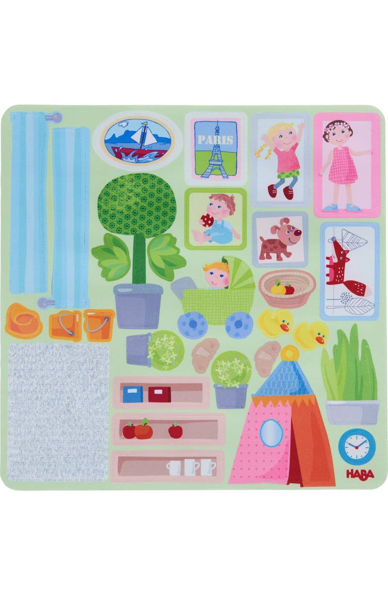 HABA Little Friends Town Villa Removal Decals, Alternate, color, Multi