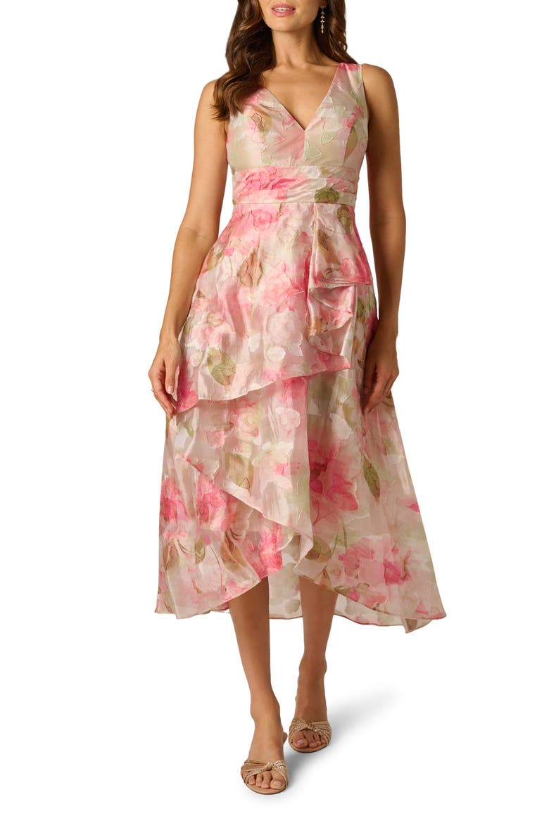 organza dresses women Customizable Dress Awaits Red Full Sleeved Office Dress