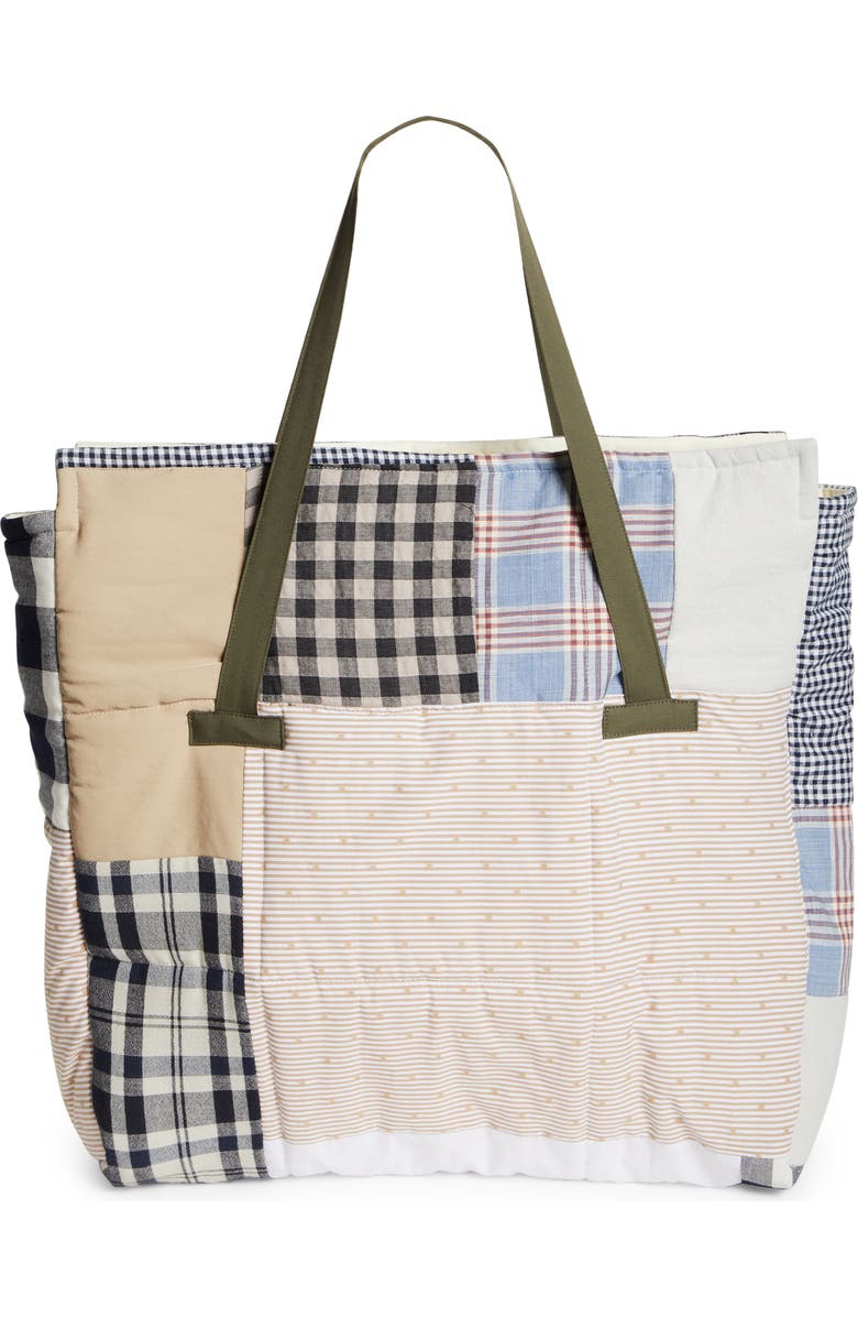 La Réunion One of a Kind Quilted Tote Bag, Main, color,