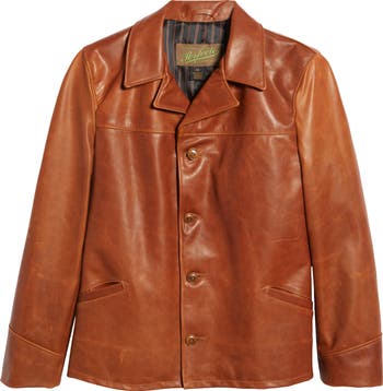 Schott NYC Cowhide Leather Car Coat | Nordstrom Schott NYC Cowhide Leather Car Coat | Nordstrom