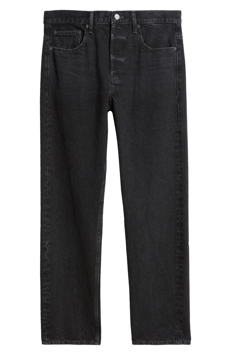 FRAME The Straight Leg Jeans, Alternate, color, Meteorite