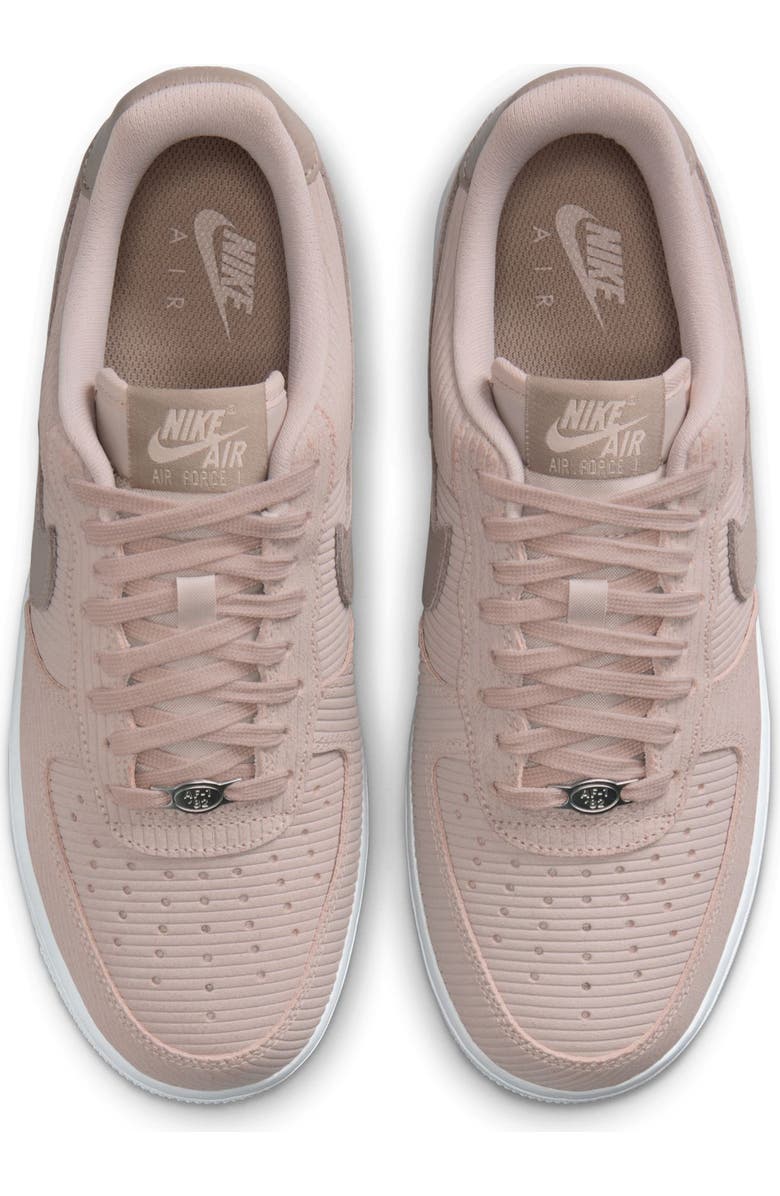 Nike Air Force 1 '07 Basketball Sneaker, Alternate, color, Clay Red/ Malt/ White/ Silver