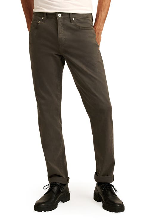 Brushed Five-Pocket Pants