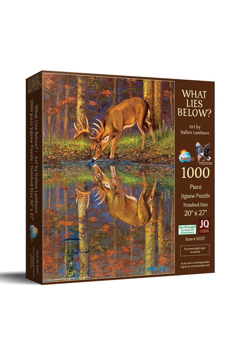 What Lies Below? 1000 piece Jigsaw Puzzle for Adults, Main, color, Multicolor