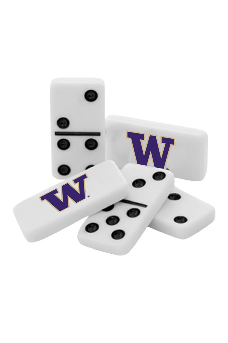 Washington Huskies Dominoes, Alternate, color, Multicolor