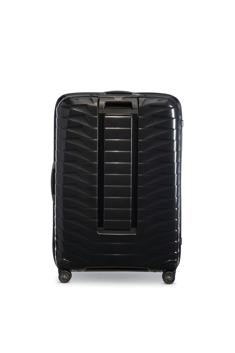 Proxis Hardside 30" X-Large Checked Spinner Luggage, Alternate, color, Black