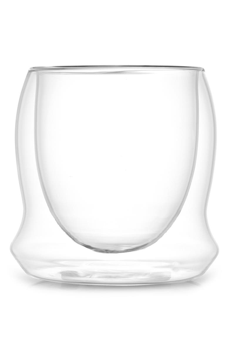 JoyJolt Set of 4 Cosmos Double Wall Wine Glass, Alternate, color,